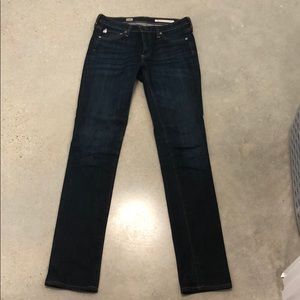 AG jeans- sz 27. EUC. Premiere skinny straight.